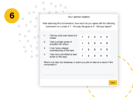 Culture Conversations: Communication temlpates and surveys