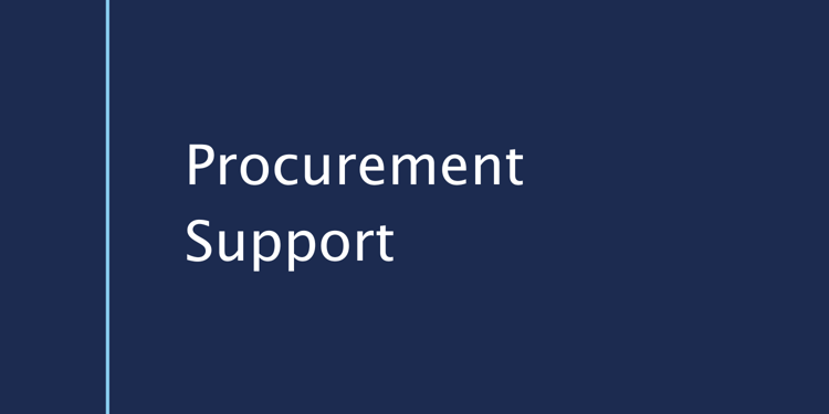 Procurement Landing Page Labels (5 x 2.5 in)